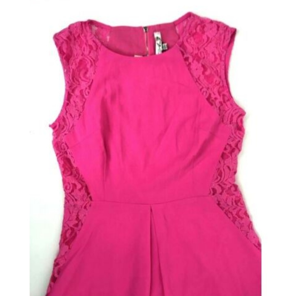 ARA Dress Size Small Pink Lace - Picture 4 of 8